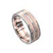 WWAD7010-WR-Shimmered High Polished Gold Men's Wedding Ring