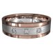 WWAD7034-WR-High Sophisticated Gold Men's Wedding Band with Diamonds