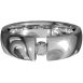 WWAD7051-WG-Polished White Gold Men's Wedding Ring with Tension-Style Diamond