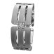 WWAD7063-Daring Modern Men's Wedding Ring with Evenly Spaced Diamonds Silver 3