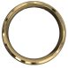 WWAD7075-YG-Polished Half-Round: Comfort Fit Diamond Yellow Gold Men's Wedding Ring