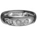 WWAD7075-WG-Polished Half-Round: Comfort Fit White Gold Men's Wedding Ring